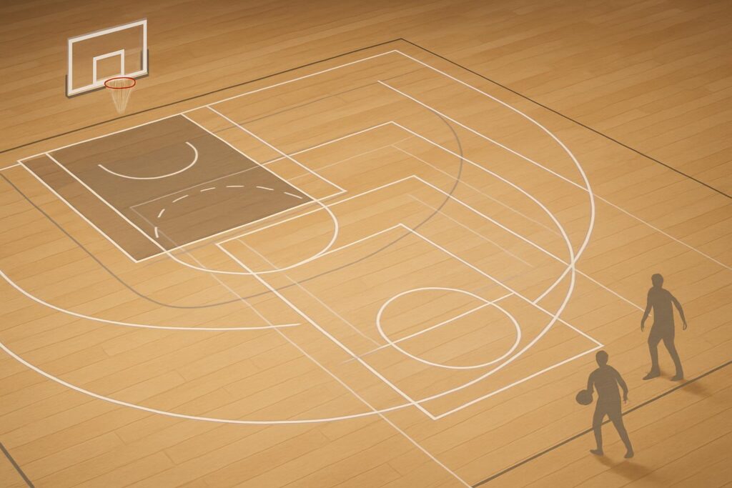 Basketball Court Dimensions by League and Age Group