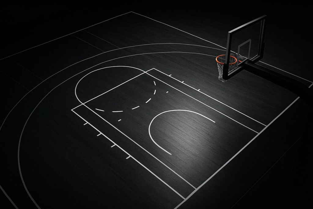 Basketball Three-Point Line Distance by League